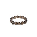 Luxe Faceted Smoky Quartz Gemstone Bracelet