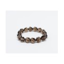 Luxe Faceted Smoky Quartz Gemstone Bracelet