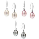 Cultured Freshwater Pearl Earring Set in Sterling Silver (7-1/2mm)