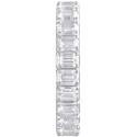 Diamond Emerald-Cut Eternity Band (3 ct) in 14k Gold