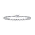 Diamond Tennis Bracelet (2 ct) in 14k White gold or 14k Yellow Gold