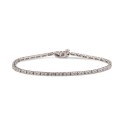 Diamond Tennis Bracelet (1 ct) in 10k White Gold