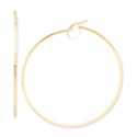 Skinny Extra-Large Hoop Earrings in 10k Gold, 70mm