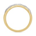 Men's Diamond Chain Link Style Band (1/5 ct) in Sterling Silver