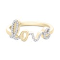 Diamond Ring (1/6 ct) in 14k Gold or 14k White Gold