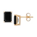 Onyx Stud Earrings in 14k Gold